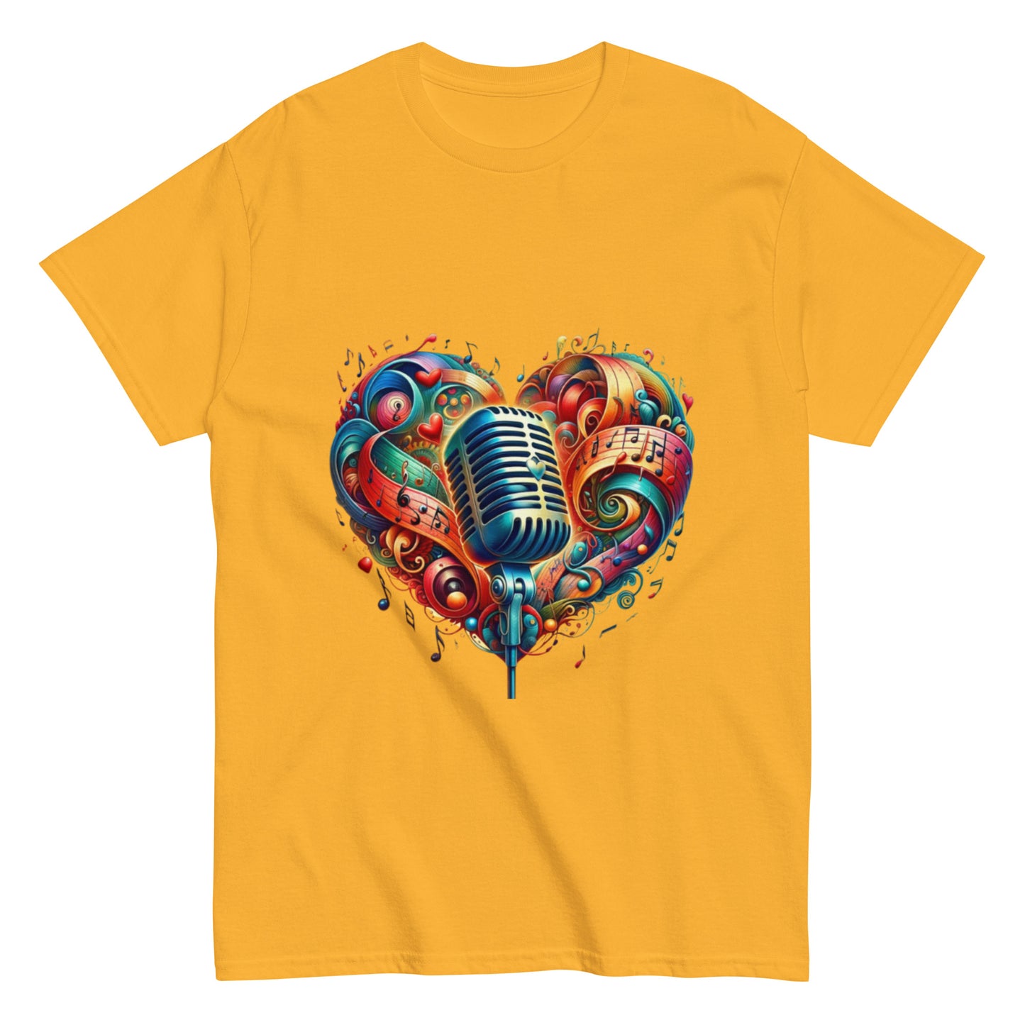Music is My Heart and Soul Unisex T-Shirt